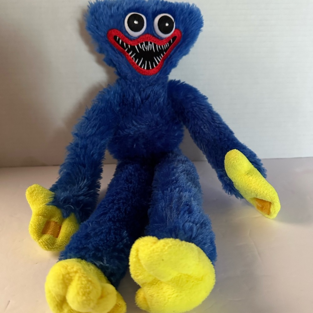 Blue and Yellow Plush Toy
